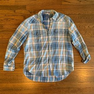 Men’s Casual Flannel Button Down Shirt